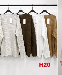 Swetry Damskie WŁOSKA,Size uni,paczka 6szt, mix kolo