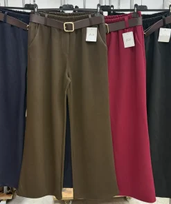 Spodnie Damskie WŁOSKA,Size uni,paczka 6szt, mix kolor