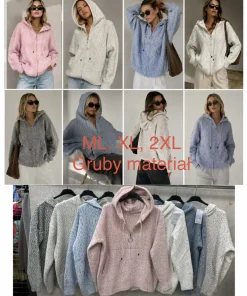 Swetry damskie,Size m/l-xl/2xl,paczka 6szt, mix kolor