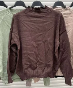 Swetry Damskie WŁOSKA,Size uni,paczka 6szt, mix kolor