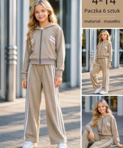 Komplety DZIECIĘCA,Size 4-14lat,paczka 6szt, 1 kolor