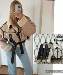 Kurtki damskie,size uni,paczka 6szt ,mix kolor