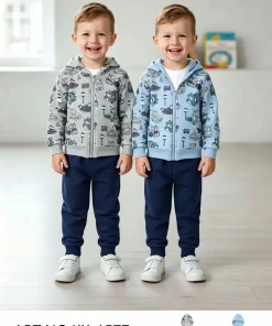 Komplety DZIECIĘCA, size 1-5lat,Paczka 10szt, mix kolor