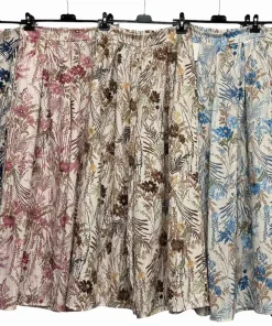 Spódnica długa Damskie WŁOSKA,Size uni,paczka 6szt, mix kolor