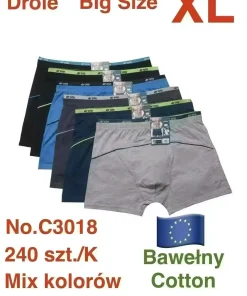 Bokserki MĘSKIE,Size xl,paczka 24szt, mix kolor