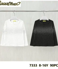 Bluzy DZIECIĘCA,Size 8-16lat,paczka 10szt, mix kolor