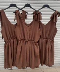 Sukienki Damskie WŁOSKA,Size uni,paczka 6szt, mix kolor
