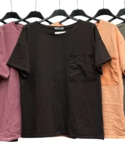 Bluzki Damskie WŁOSKA,Size uni,paczka 6szt, mix kolor