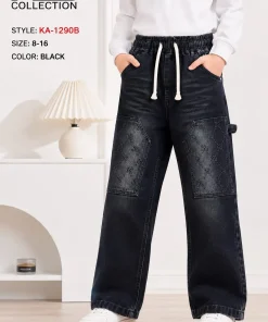 Spodnie JEANSY DZIECIĘCA,size 8-16lat,paczka 5szt, 1 kolor