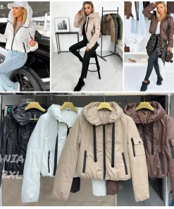 Kurtki damskie,size s-2xl,Paczka 5szt,1kolor