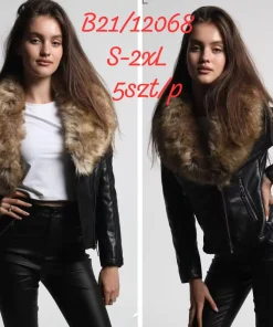 Kurtki skórzane damskie,size s-2xl,paczka 5szt ,1kolor