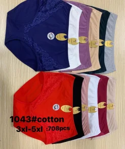 Majtki Damskie,Size 3xl-5xl,paczka 24szt, mix kolor