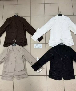 Żakiety i Marynarki DZIECIĘCA,Size 4-14lat,paczka 6szt, 1 kolor