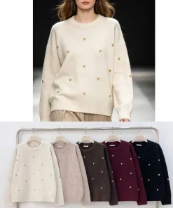 Swetry Damskie WŁOSKA,Size uni,paczka 6szt, mix kolor
