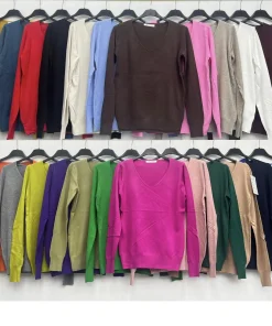 Swetry Damskie WŁOSKA,Size uni,paczka 6szt, mix kolor