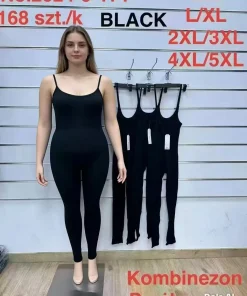 Kombinezony Damskie,size s/m-4xl/5xl,paczka 12szt, 1kolor