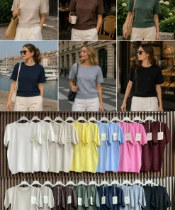 Swetry Damskie WŁOSKA,Size uni,paczka 6szt, mix kolo