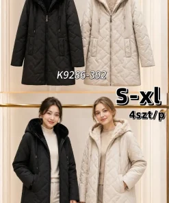 Kurtki damskie,Size s-xl,paczka 4szt, 1 kolor