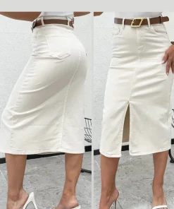 Spódnica długa Damskie,size xs-xl,Paczka 12szt ,1kolor