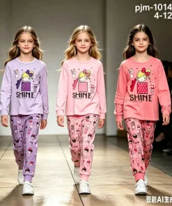 Piżamy DZIECIĘCA,Size 4-12lat,paczka 5szt, 1 kolor