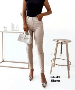Spodnie skórzane Damske,Size 34-42,paczka 10szt, 1 kolor