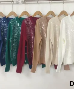 Swetry damskie ,size uni,Paczka 10szt, mix kolor