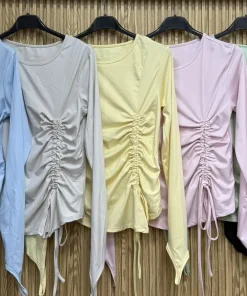 Bluzki Damskie WŁOSKA,Size uni,paczka 6szt, mix kolor