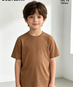 Bluzki DZIECIĘCA, size 3-8lat,Paczka 5szt, 1 kolor