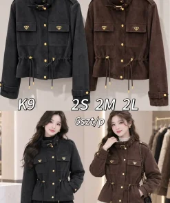 Kurtki Damskie ,size s-l,paczka 6szt,1kolor