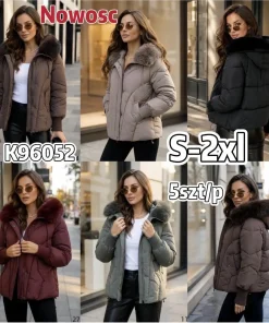Kurtki damskie,size s-2xl,paczka 5szt,1kolor