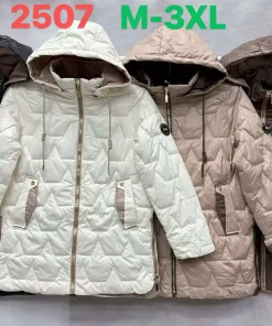 Kurtki Damskie,size m-3xl,paczka 5szt, 1 kolor