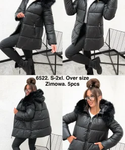 Kurtki Damskie,size s-2xl,paczka 5szt, 1 kolor