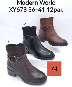 Buty Botki DAMSKIE 36-41 12par)