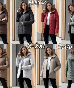 Kurtki Damskie ,size s-2xl,paczka 5szt ,1kolor