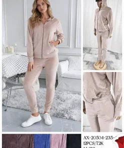 Komplety Damskie,Size m-2xl,paczka 12szt, mix kolor