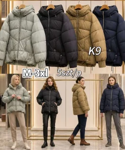 Kurtki damskie,Size m-3xl,paczka 5szt, 1 kolor