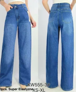 Jeansy Damskie,size xs-xl,paczka 10szt, 1 kolor