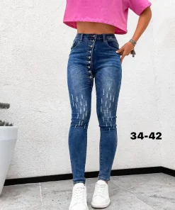 Jeansy Damskie,size 34-42,Paczka 10szt ,1kolor