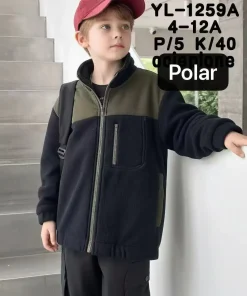 Polary DZIECIĘCA,Size 4-12lat,paczka 5szt, 1 kolor