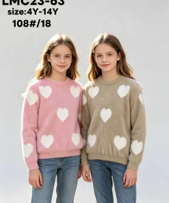 Swetry DZIECIĘCA,size 4-14lat,Paczka 6szt ,1kolor