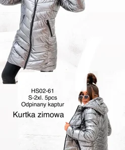 Kurtki Damskie,size s-2xl,paczka 5szt, 1 kolor
