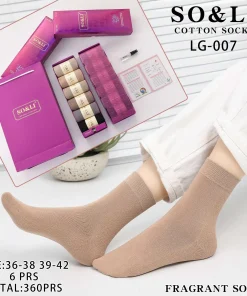Skarpety Damskie, size 36-42,Paczka 36szt, mix kolor