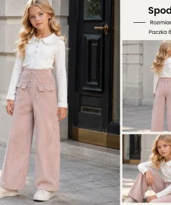 Spodnie DZIECIĘCA,size 4-14lat,paczka 6szt, 1 kolor
