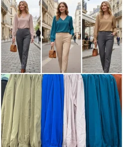 Bluzki Damskie WŁOSKA,Size uni,paczka 6szt, mix kolor