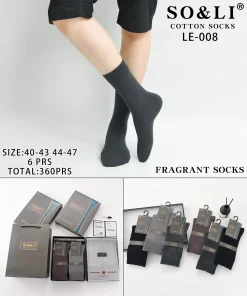 Skarpety MĘSKIE, size 40-47,Paczka 36szt ,mix kolor