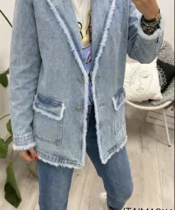 Kurtki Jeansowe Damskie,size uni,paczka 10szt, 1 kolor