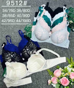 Biustonosz D Damskie,size 34/75-44/100,Paczka 6szt, 1kolor