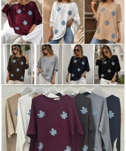 Swetry Damskie,size uni,paczka 10szt, mix kolor