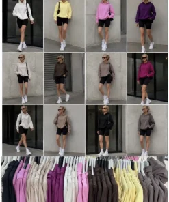 Bluzy Damskie,Size uni,paczka 12szt, mix kolor