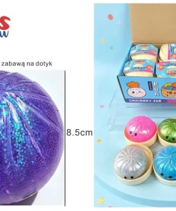 ZABAWKI squeeze,12szt/pazka